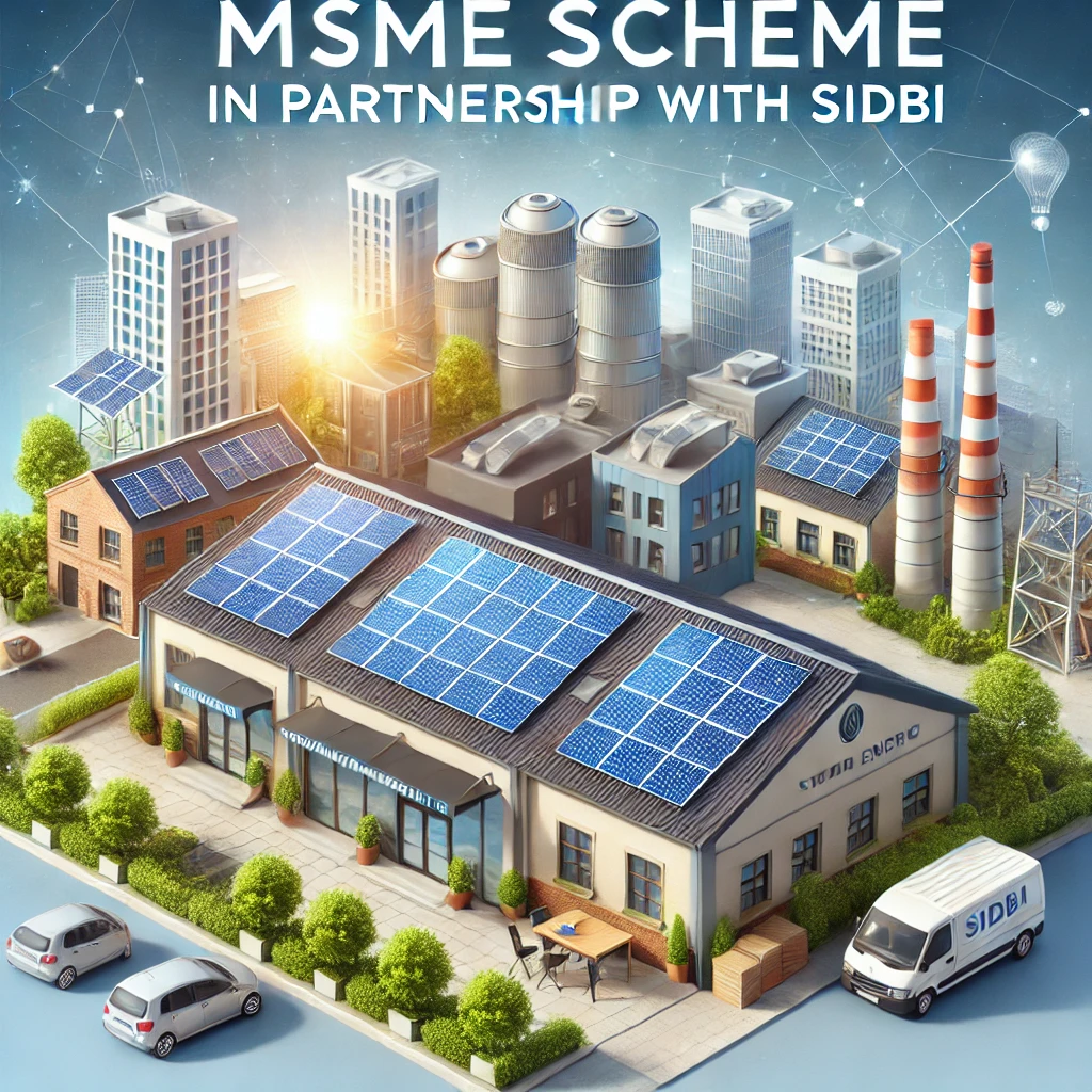 MSME Scheme in partnership with SIDBI